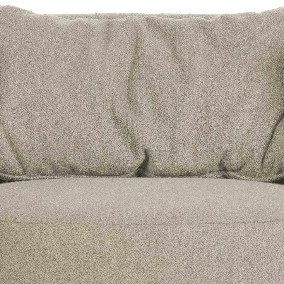 Gemütlicher Polstersessel in Beige Boucle - Capella