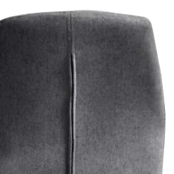 Graue Stoffstühle modern - Lenox (4er Set)