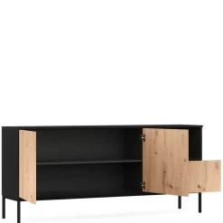 Griffloses Sideboard in Wildeiche Optik - Cavan