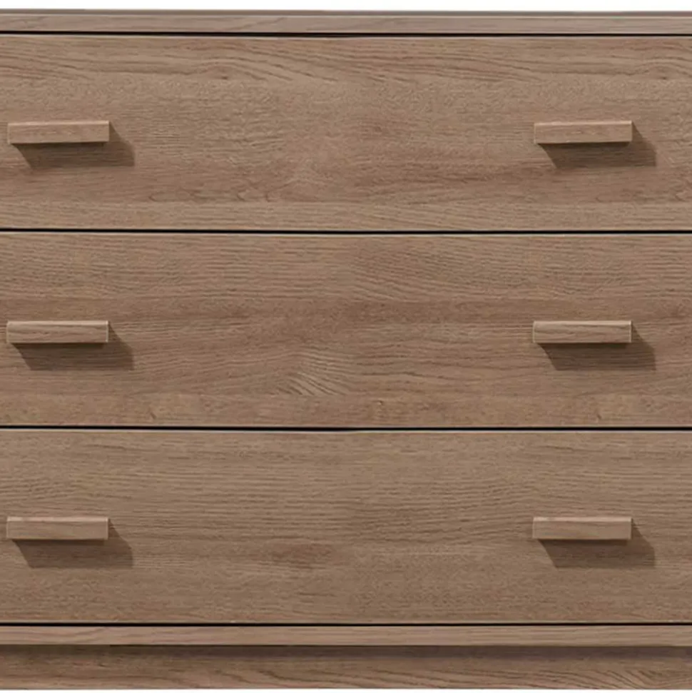 Große Kombi-Kommode in Eiche Holzoptik - Benns