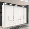Großer Schrank für Bekleidung in Weiß - Donpiave