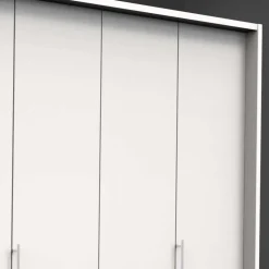 Großer Schrank für Kleidung in Weiß - Donpiave