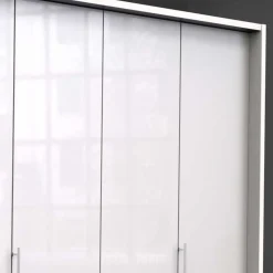 Großer Schrank fürs Schlafzimmer in Weiß - Dolienca