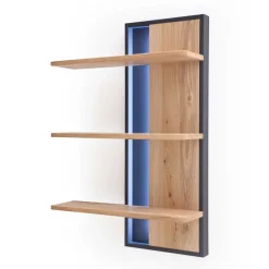 Großes Design TV Board & Wandregal - Assela (zweiteilig)
