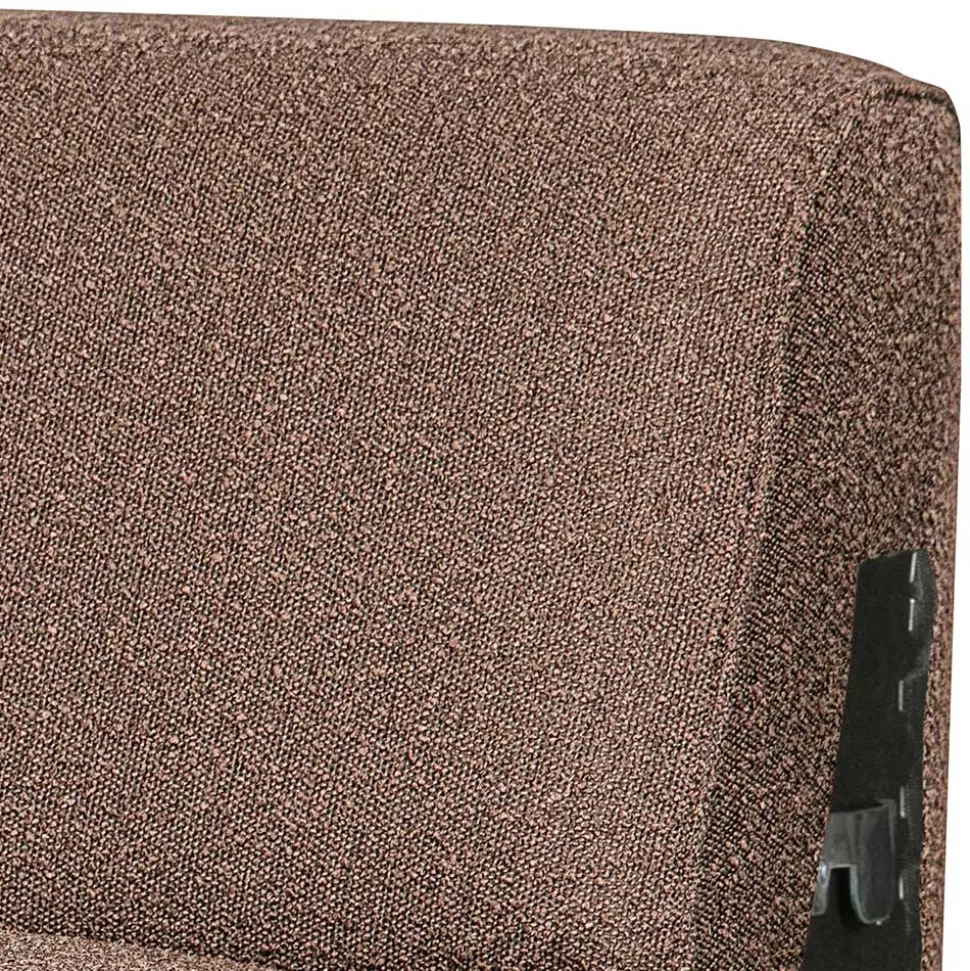 Hellbraunes Modulsofa-Element aus Boucle - Nyons