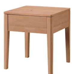 Helles Bett aus geölter Eiche modern - Fachet