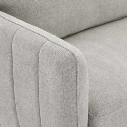 Hellgraues Sofa mit Taschenfederkern - Havilano