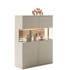 Highboard in Grau - Teorina