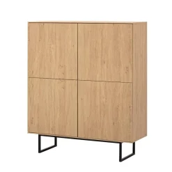 Highboard und Lowboard Set - Jaskin (zweiteilig)