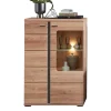 Highboard Vitrine mit LED Beleuchtung - Latenda