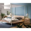 Himmelbett aus Kernesche und Eisen - Capella