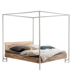 Himmelbett aus Kernesche und Eisen - Capella