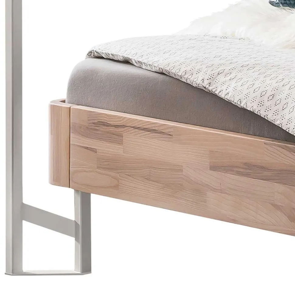 Himmelbett aus Kernesche und Eisen - Capella