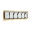 Hängegarderobe aus Drahtgitter & Metall - Justa