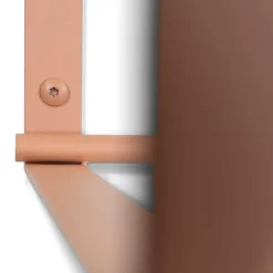 Hänge-Garderobe in Terracotta - Satroni