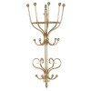 Hängegarderobe Manuella in Goldfarben