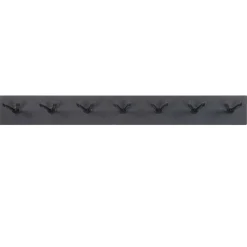 Hängegarderobe Stahl Hakenleiste mit 14 Haken - Colore