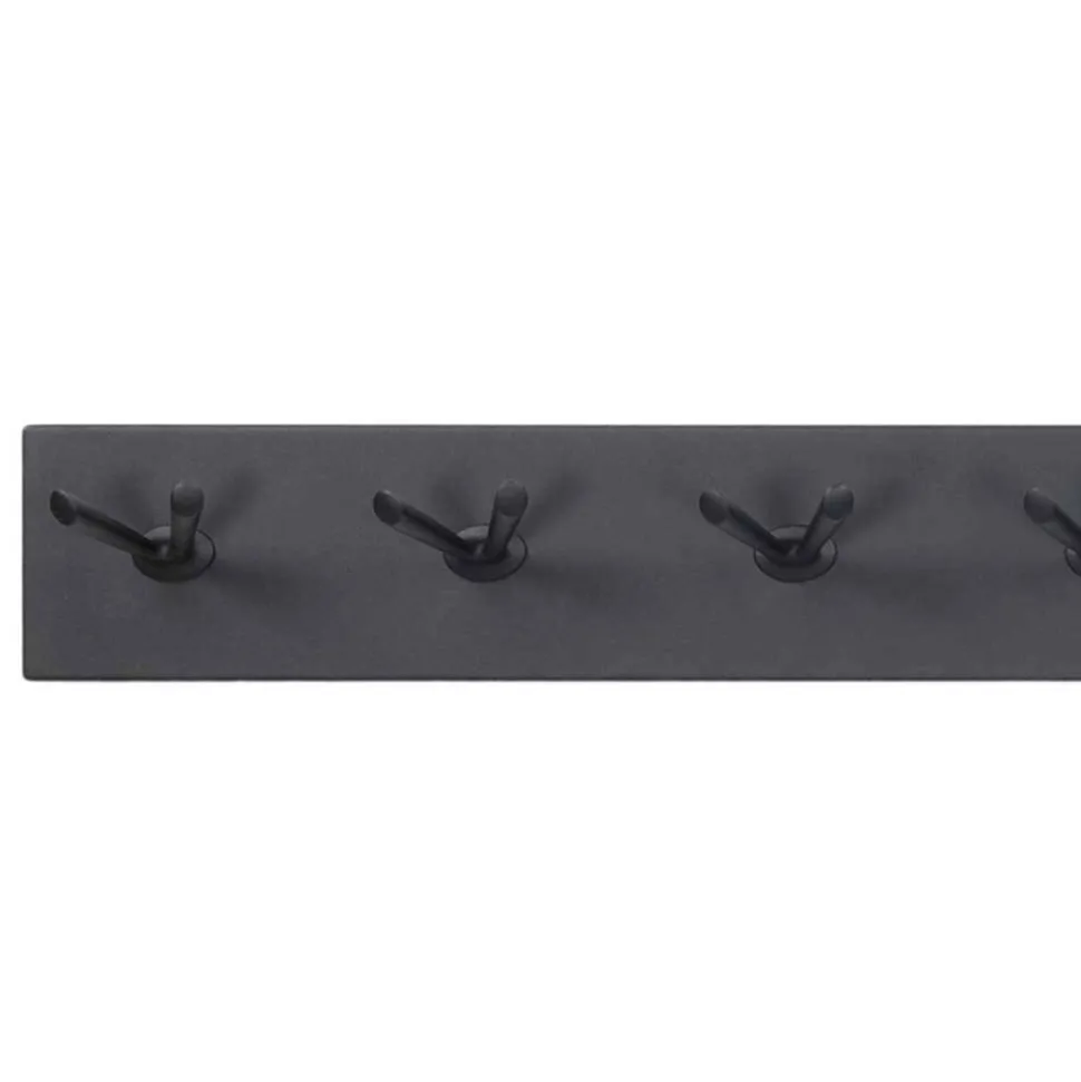 Hängegarderobe Stahl Hakenleiste mit 14 Haken - Colore