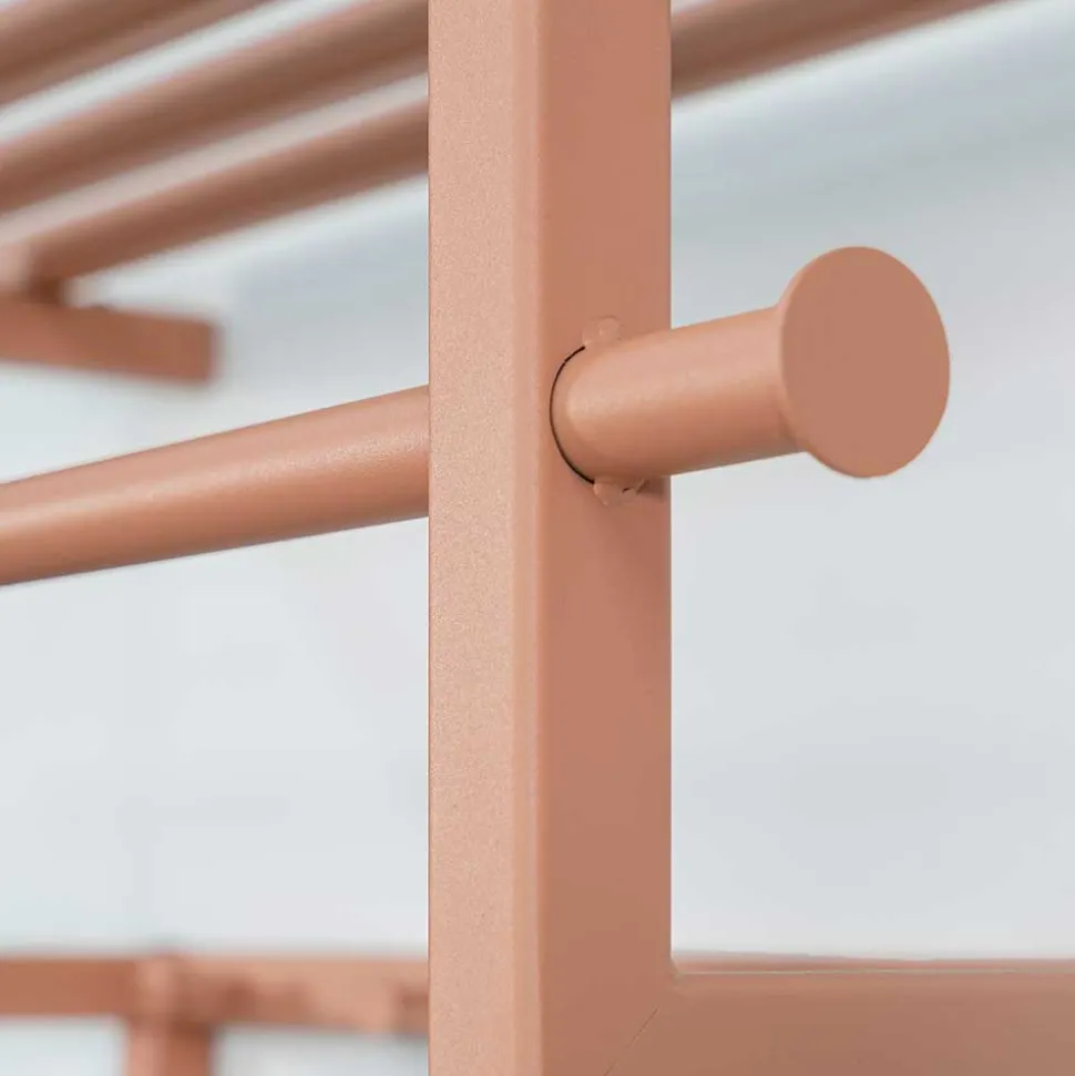 Hängende Garderobe in Terracotta - Onesty
