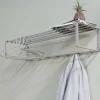 Hängende Stahlgarderobe in Taupe - Satroni