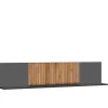 Hängeregal mit Rückwand 183x38x24 cm - Cruzca