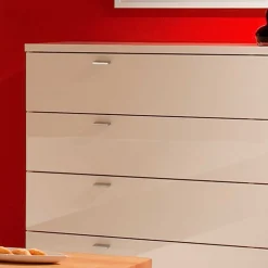 Hochglanz Sideboard Agrebo mit Schubladen