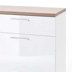 Hochglanz Sideboard in Weiß - Icadro