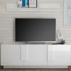 Hochglanz TV Unterschrank 3-türig - Kerym