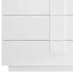 Hochglänzendes Sideboard in Weiß - Kerym