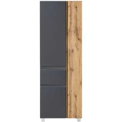 Hochschrank mit drei Türen mit Schublade - Jambi