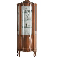 Hochwertige Vitrine im Barock Stil Dentro 214cm hoch