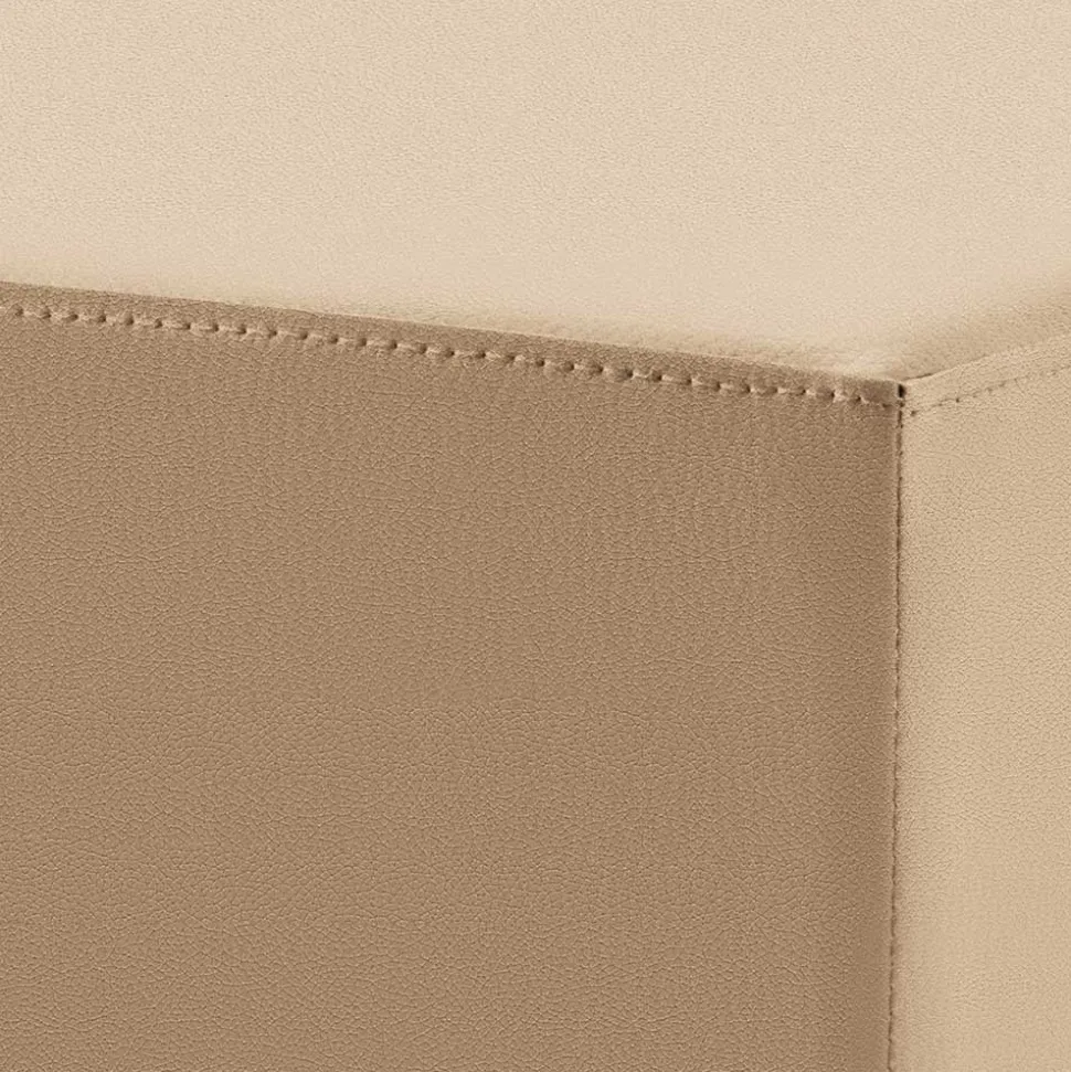 Hoher Hocker in Beige & Schwarz - Daspony