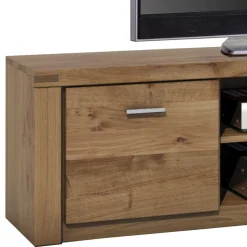 Holz Fernseher Unterschrank aus Wildeiche - Maila