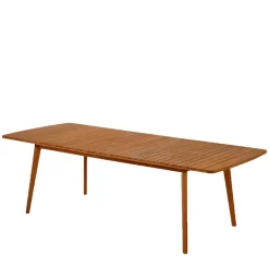 Holz Gartentisch mit Butterflyauszug - Delphio