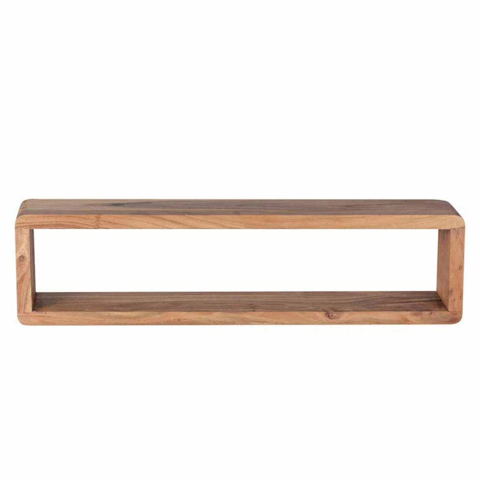 Holz Hängeregal Set Drolivio im Stil modern (dreiteilig)