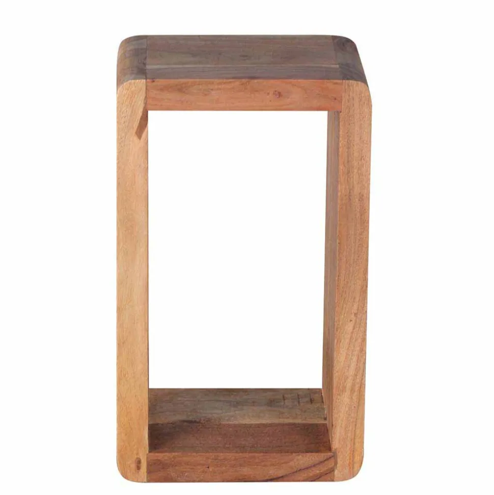 Holz Hängeregal Set Drolivio im Stil modern (dreiteilig)