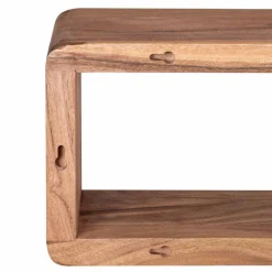 Holz Hängeregal Set Drolivio im Stil modern (dreiteilig)