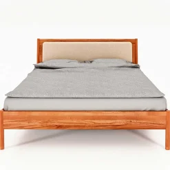 Holzbett aus Wildbuche Natur - Indrya