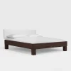Holzbett Valdis in Buche Wenge massiv