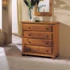 Holzkommode Lerobonica aus Fichte massiv lackiert