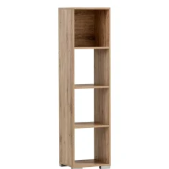 Holzoptik Büroregal in Wildeiche - Jytte