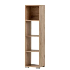 Holzoptik Büroregal in Wildeiche - Jytte
