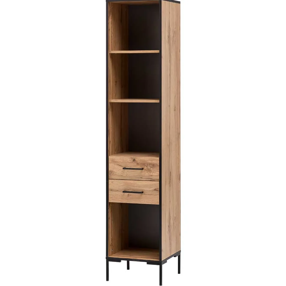 Home Office Regal in Eiche Optik - Zustic