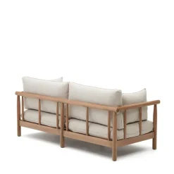 Indoor Outdoor Sofa in Cremefarben - Perconia