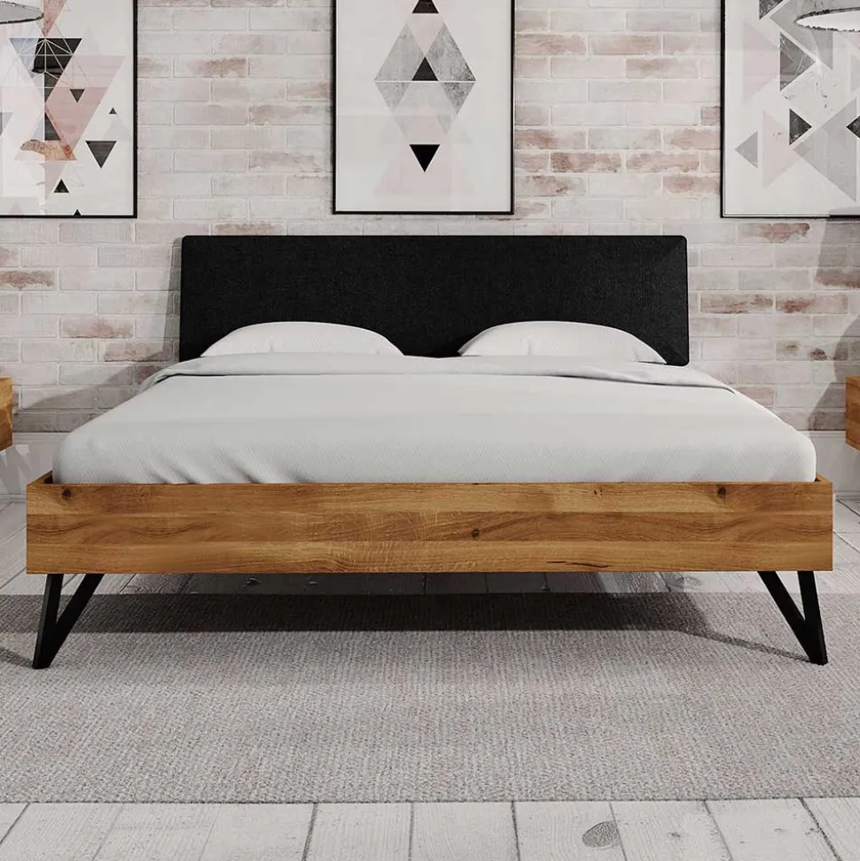 Industrial Bett mit 190 cm Länge - Mandirov