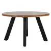 Industrial Couchtisch mit runder Platte - Fresh
