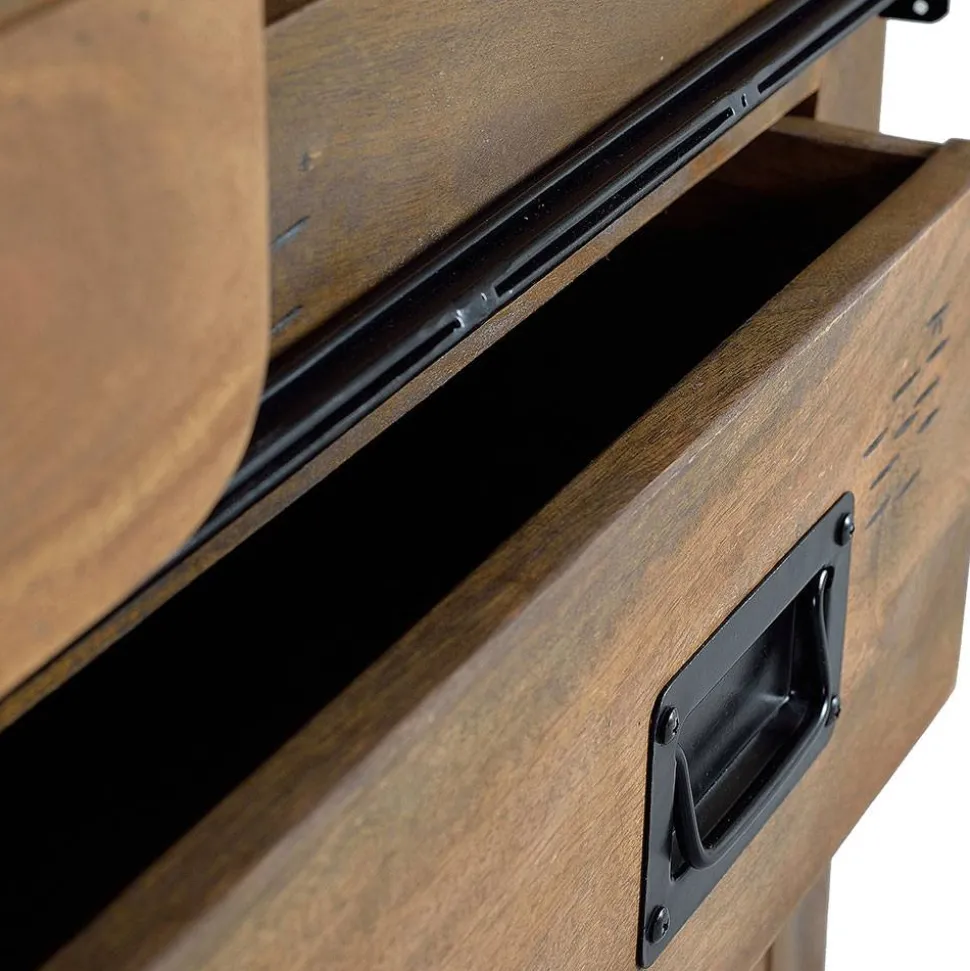 Industrial Design Highboard aus Mangoholz - Semian
