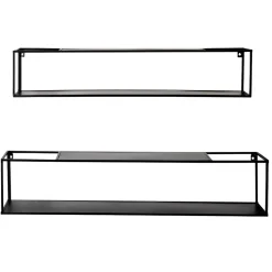 Industrial Hängeregal Set - Estrello (zweiteilig)