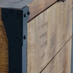 Industrial Sideboard aus Mangoholz mit Metall - Lakumara