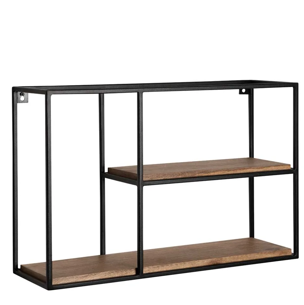 Industrial Style Hängeregal aus Metall - Coralli